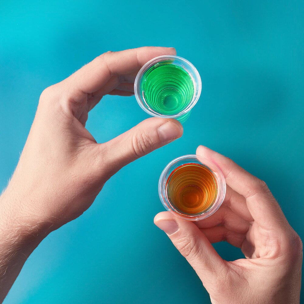 Plastic 5cl - 50ml - Shot Glass 100 pack